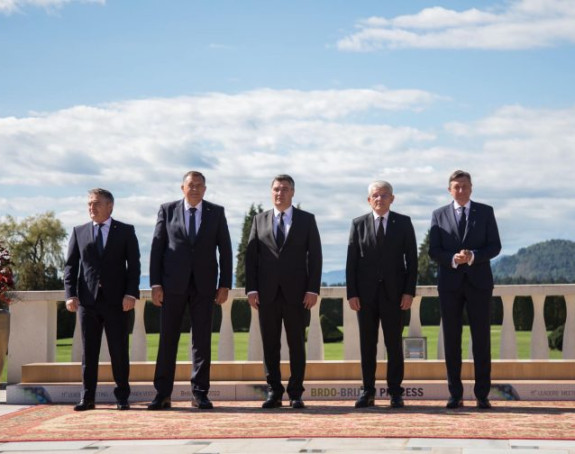 Џаферовић, Комшић и Додик на самиту Брдо-Бријуни