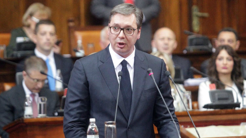 Posebna sjednica o Kosovu, Vučić podnosi izvještaj