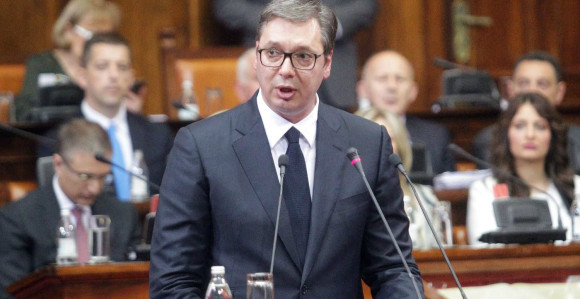 Posebna sjednica o Kosovu, Vučić podnosi izvještaj
