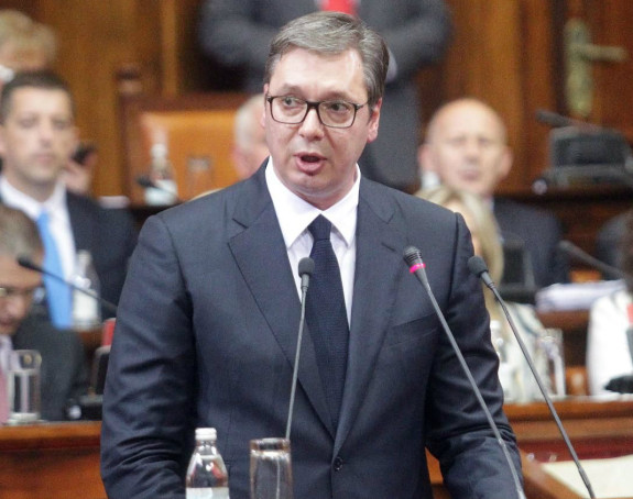 Posebna sjednica o Kosovu, Vučić podnosi izvještaj