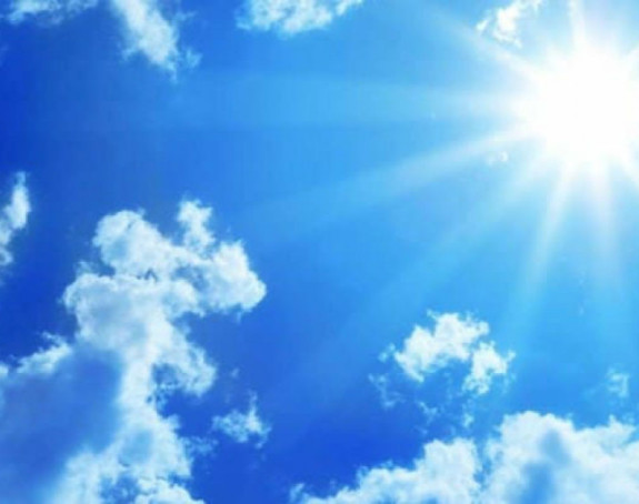 Danas sunčano vrijeme, na zapadu se očekuje jak vjetar