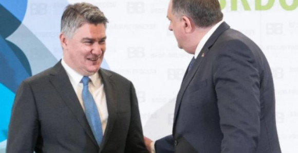 Milanović priznao da je bio kod Dodika kući