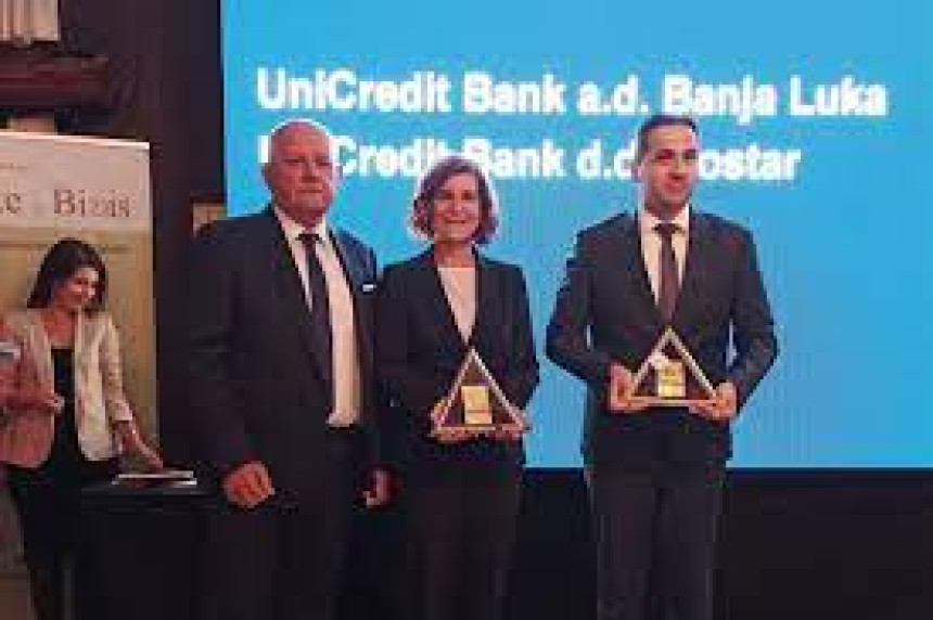 UniCredit banka nagrađena za mobilnu aplikaciju
