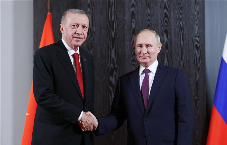 Putin i Erdogan na marginama samita ŠOS