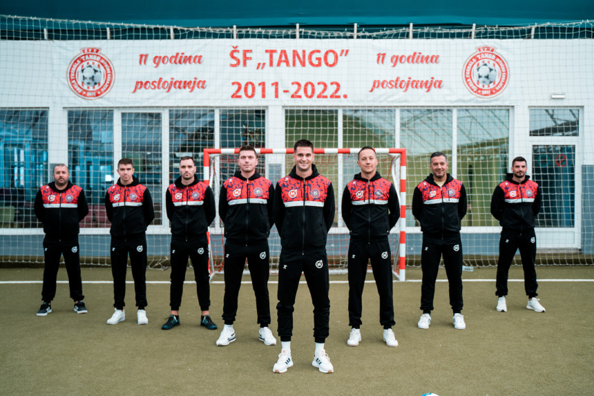 Za nove uspjehe: Nova oprema iz Mozzarta za KMF Tango