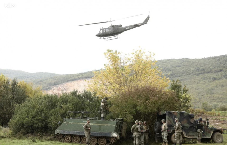 На Мањачи војна вјежба, спремност оцјењује НАТО