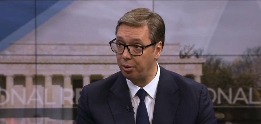 Vučić na američkoj TV: Ne, ne mislim da Putin blefira