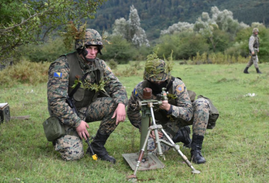 НАТО на Мањачи: Одлична оцјена за војнике ОС БиХ