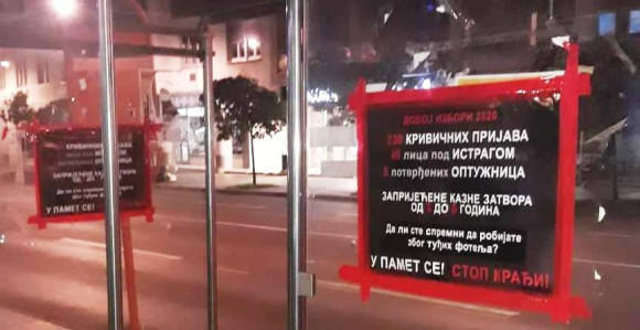 Plakati upozorenja u BL zbog mogućih izbornih prevara