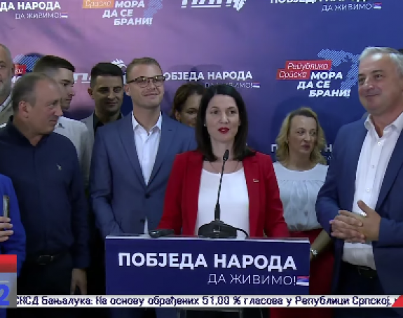 Jelena Trivić proglasila pobjedu za predsjednika Republike Srpske