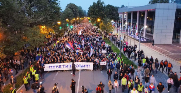 Skup prošao mirno, žandarmerija bila u pripravnosti