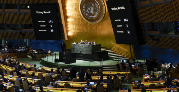 UN: Osuda ruske aneksije ukrajinskih regija