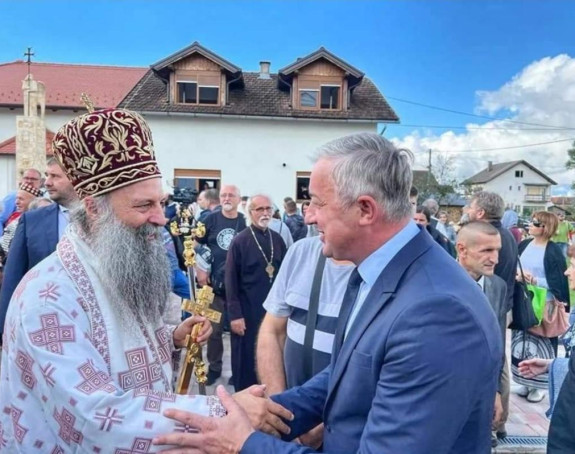 Borenović čestitao ustoličenje patrijrha Porfirija