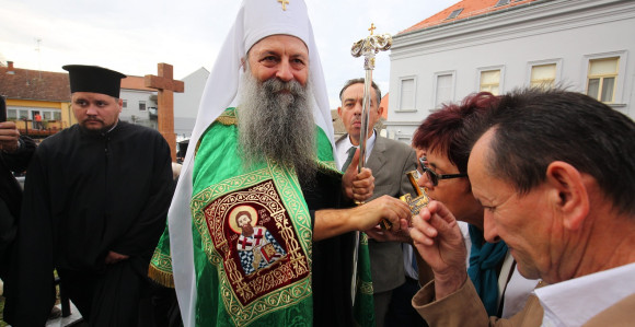 Patrijarh Porfirije u Vukovaru pozvao na molitve za mir