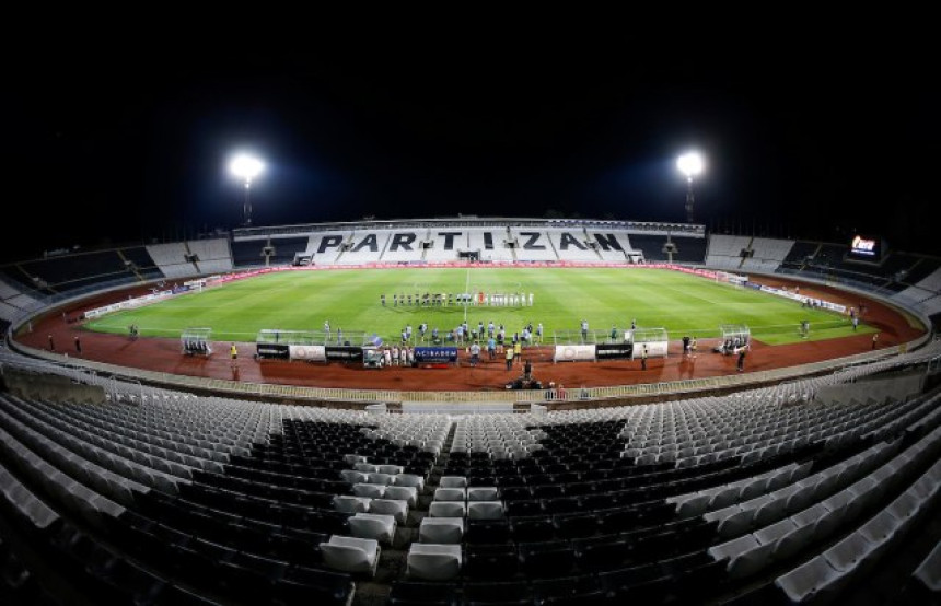 UEFA žestoko kaznila Partizan - prazne tribine