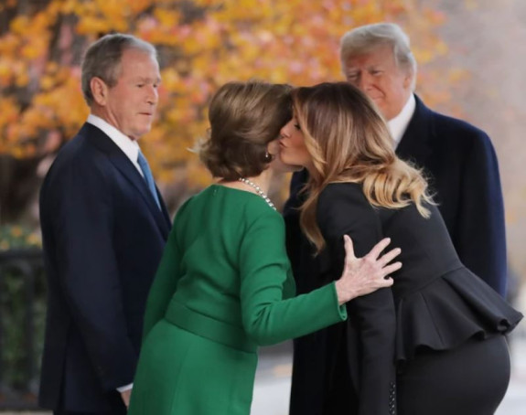 Melanija Tramp u društvu sa Hilari Klinton