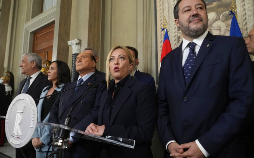 Đorđa Meloni imenovana za premijera Italije