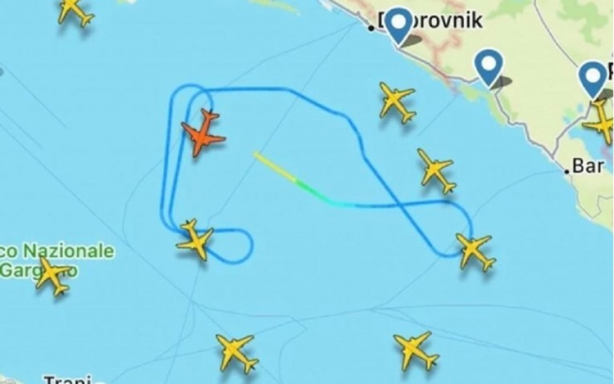 Tri vojna aviona u intenzivnoj patroli iznad Dubrovnika?!