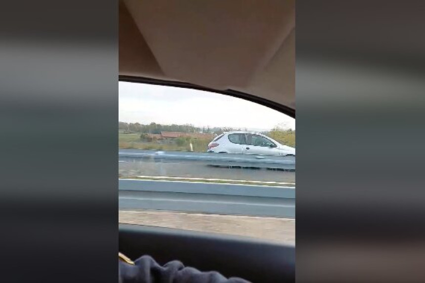 Vozio u suprotnom smjeru na auto-putu (VIDEO)