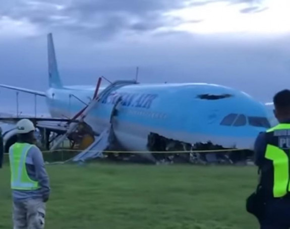 Авион са 173 особа промашио писту приликом слијетања