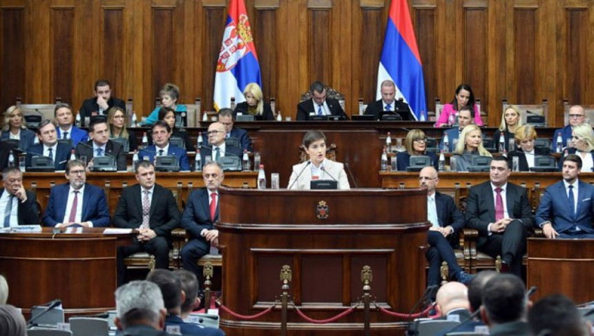 Српски парламент изабрао нову Владу Републике Србије