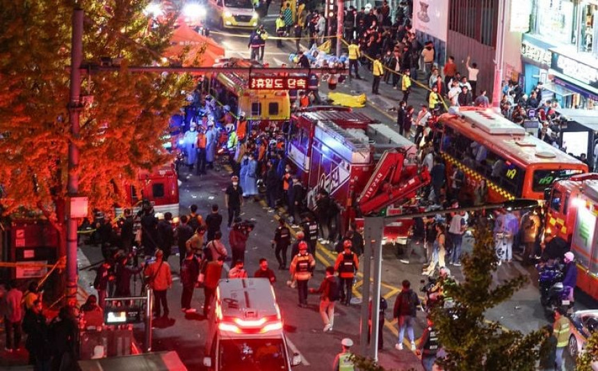 Nacionalna žalost: Broj žrtava u Seulu prešao 150
