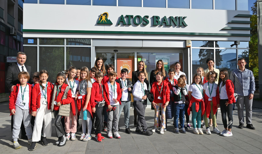 ATOS BANK sa najmlađima obilježila Svjetski dan štednje