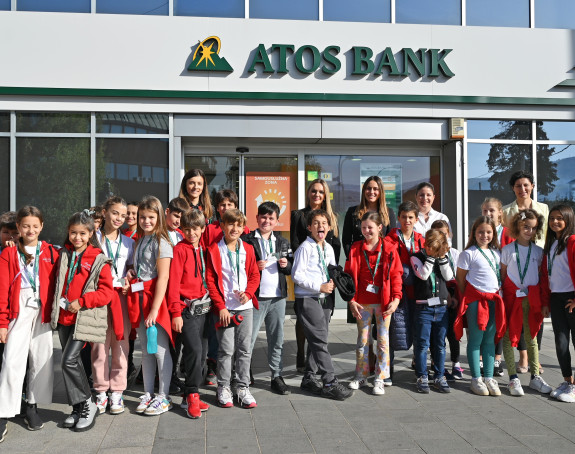 ATOS BANK sa najmlađima obilježila Svjetski dan štednje