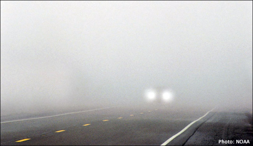 Magla smanjuje vidljivost i usporava saobraćaj