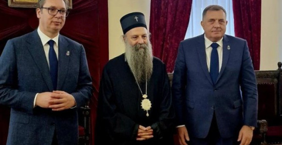 Vučić se oglasio nakon sastanka sa Porfirijem