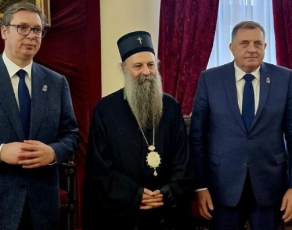 Vučić se oglasio nakon sastanka sa Porfirijem