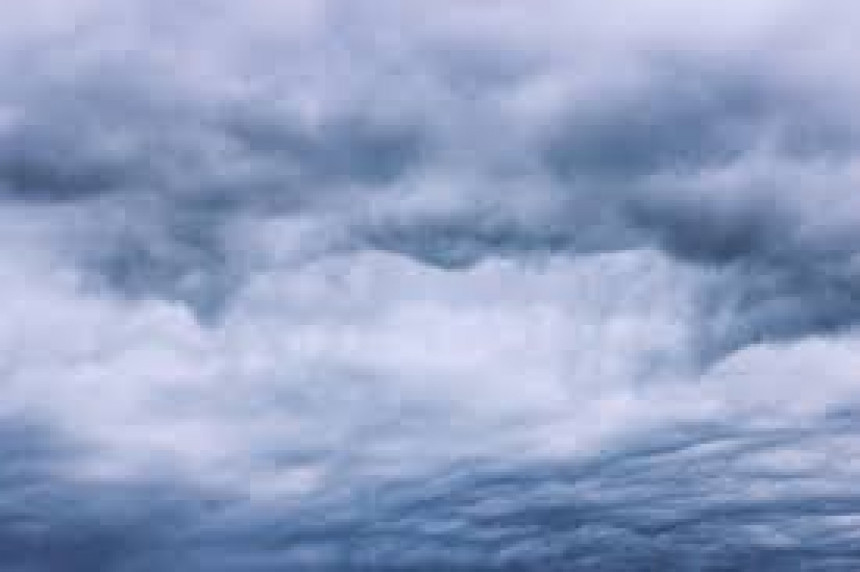 Данас облачно вријеме са кишом и слабијим вјетром