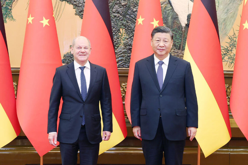 Njemački kancelar o posjeti Kini: Bilo je korisno