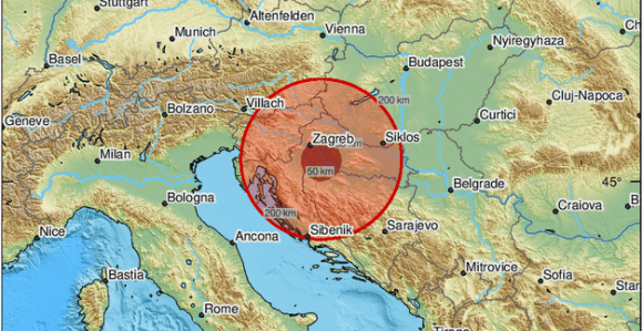 Јачи земљотрес јутрос погодио Загреб