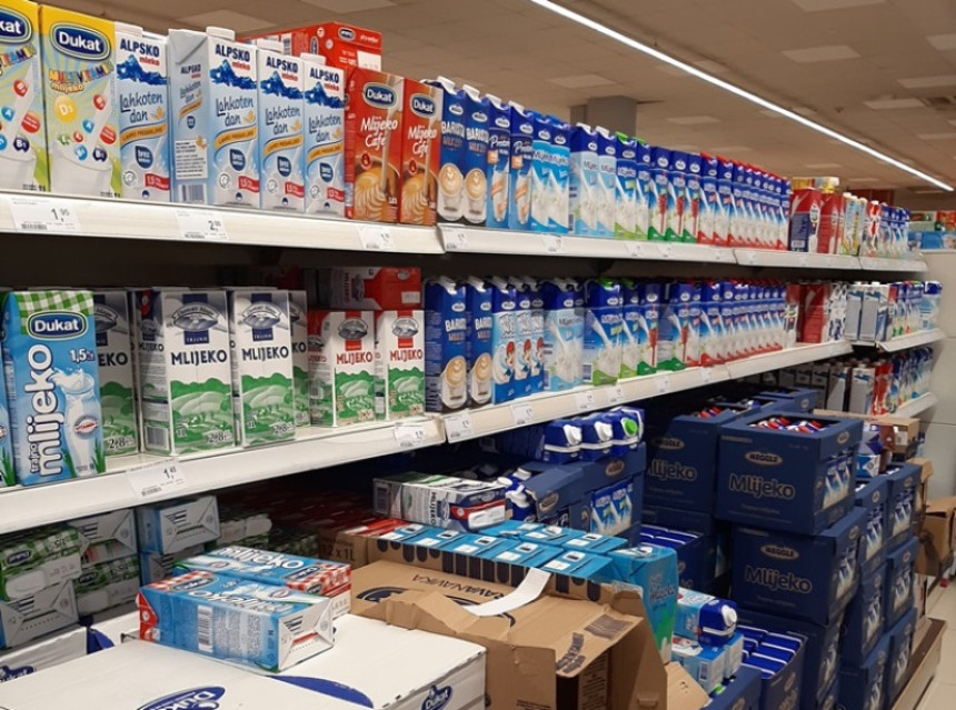 Mlijeko sve skuplje, otkupna cijena i dalje niska