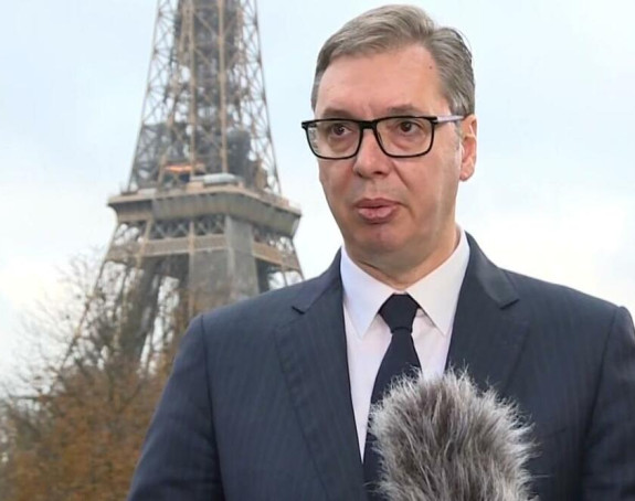 Vučić iz Pariza: Ne odriče se Srbija ničeg svog!