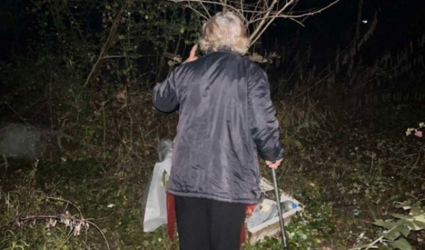 Баба дилер (78) ухваћена у шуми са дрогом, вагицом и наоружана ножем!