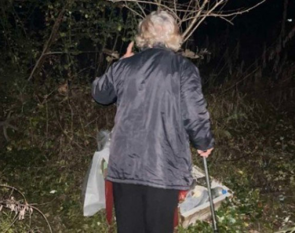 Baba diler (78) uhvaćena u šumi sa drogom, vagicom i naoružana nožem!