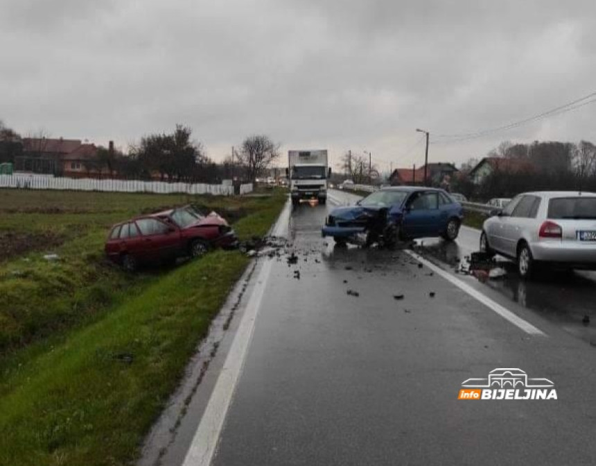 Detalji udesa kod Bijeljine: Četiri osobe u bolnici