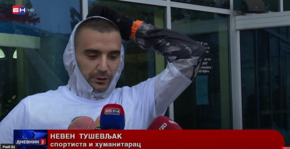 Maratonac Neven Tuševljak trči za bolesnog dječaka