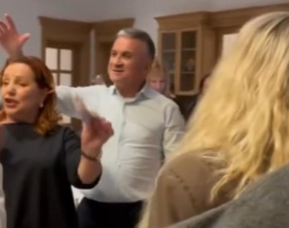 Bekuta napravila lom kod Đokovića na slavi (VIDEO)