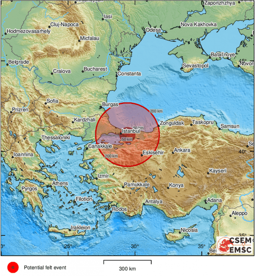 Снажан земљотрес погодио Турску, 35 људи повријеђено