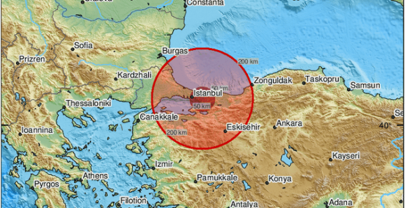Snažan zemljotres pogodio Tursku, 35 ljudi povrijeđeno