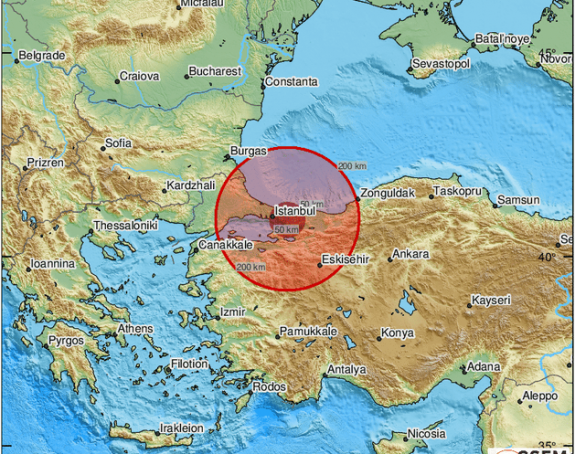 Snažan zemljotres pogodio Tursku, 35 ljudi povrijeđeno