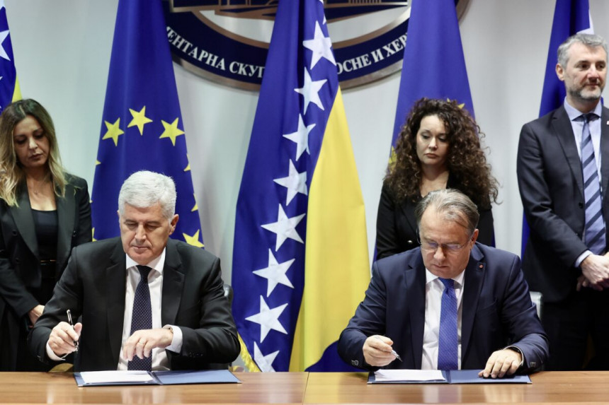 Čović i Nikšić danas potpisali koalicioni sporazum