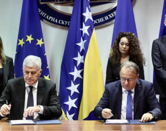 Čović i Nikšić danas potpisali koalicioni sporazum