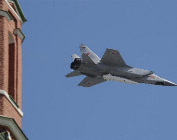 Ruski avion "MiG-31" srušio se tokom trenažnog leta