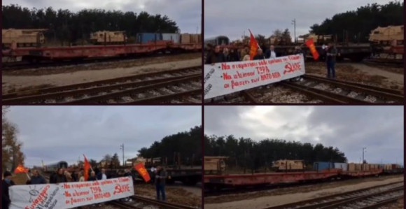 Voz sa američkim tenkovima iskočio iz šina u Grčkoj