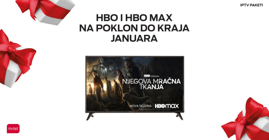 HBO i HBO Max na poklon do kraja januara