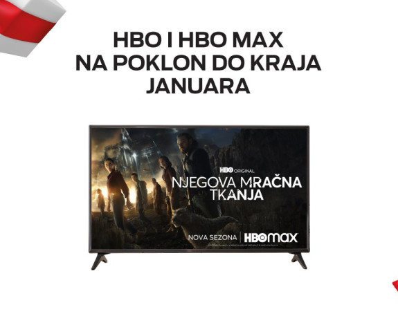 HBO i HBO Max na poklon do kraja januara